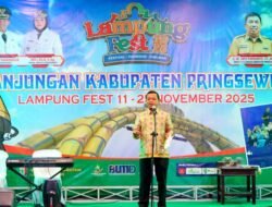 Anjungan Kabupaten Pringsewu Juara III Lampung Fest 2025