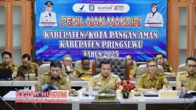 Pringsewu Gelar Kegiatan Penilaian Pangan Aman dan Kunjungan Pejabat Kejagung