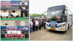 Bupati Riyanto Pamungkas Pimpin Pelepasan 466 Jamaah Haji Pringsewu Tahun 1447 H