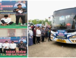Bupati Riyanto Pamungkas Pimpin Pelepasan 466 Jamaah Haji Pringsewu Tahun 1447 H