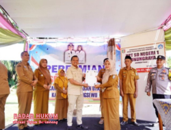 Bupati Pringsewu Resmikan UPT SD Negeri 1 Gunungraya sebagai Sekolah Definitif