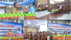 Bupati Riyanto Pamungkas Buka Sosialisasi Pilkakon Serentak 2026, Tekankan Peran Vital Pemerintah Pekon