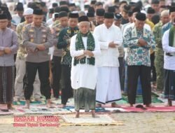 Peringatan Kekeringan, Pemkab Pringsewu Gelar Salat Istisqa di Lapangan Pemkab