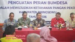 Perkuat Ketahanan Pangan, Pemkab Pringsewu Sosialisasi Penguatan Peran BUMDes