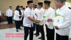 Perkuat Tata Kelola Zakat, UPZ Pekon dan Kelurahan Se-Kabupaten Pringsewu Resmi Dikukuhkan