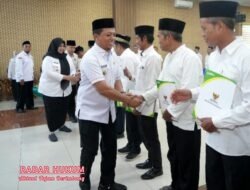 Perkuat Tata Kelola Zakat, UPZ Pekon dan Kelurahan Se-Kabupaten Pringsewu Resmi Dikukuhkan